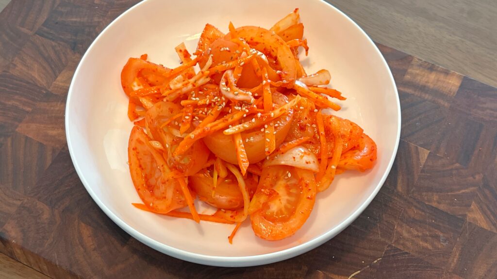 1 Recipe Tomato Kimchi